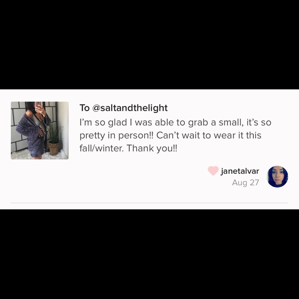 LAST 1️⃣ VAN Chenille Cardigan Sweater W Pockets - Picture 6 of 7